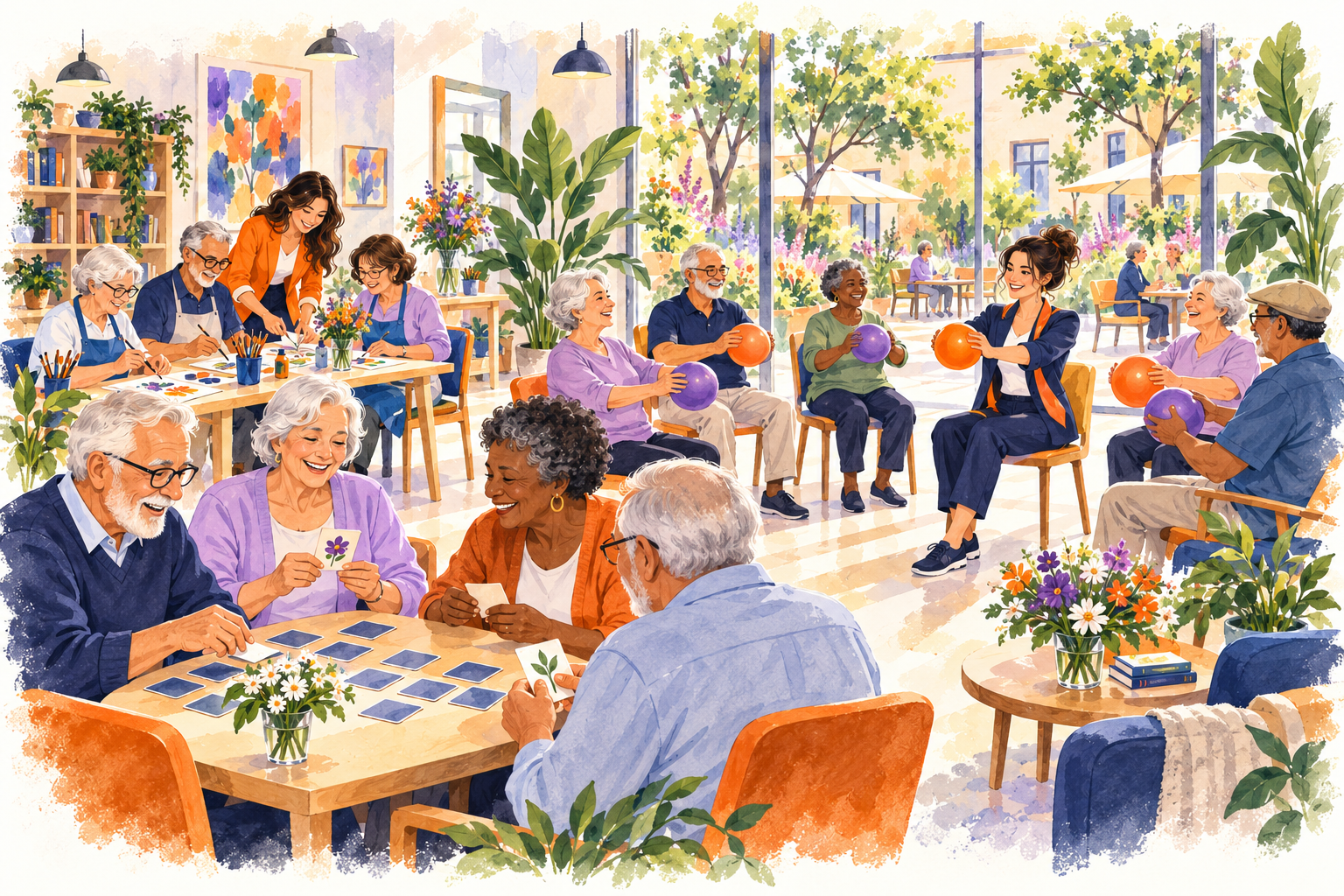 Jornada de actividades y convivencia para personas mayores